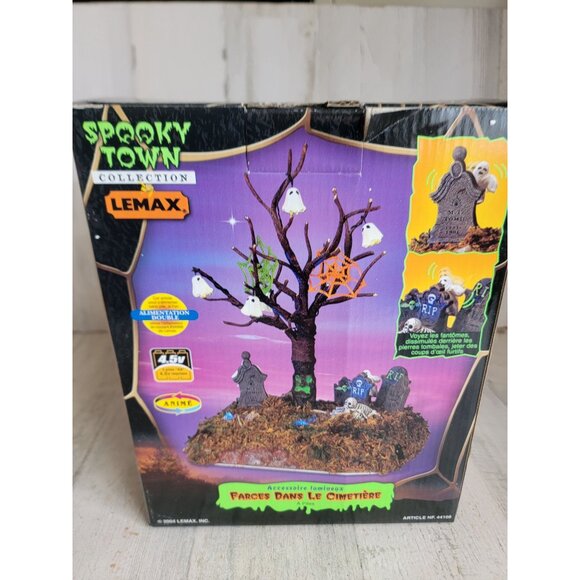 Spooky town lemax Cemetery Capers Halloween Village accessory - Picture 5 of 6